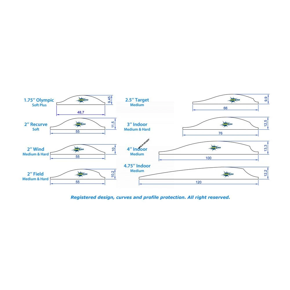 Gas Pro Spin Vanes - 2" Parabolic - Medium 8 Gas Pro Spin Vanes - 2" Parabolic - Medium - Image 8